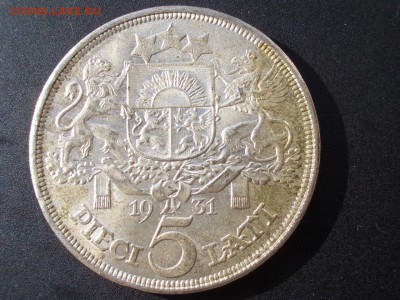 Латвия, 5 лат 1931 г. - UNC - 28.04.2019 - 22.00 Мск. - 5 Ls-1 (7).JPG