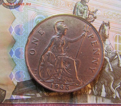 АНГЛИЯ 1 пенни 1935 г. Король Георг 5      до 28.04 - IMG_5066.JPG