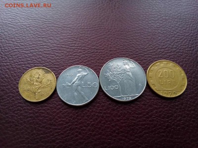 набор из 4 монет Италии 25.04.2019 22:00 по Мск - IMG_20190325_111154