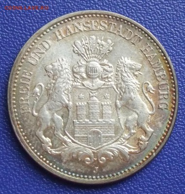 Гамбург 2 марки 1906, 1914 предпродажная оценка - DSCF9201.JPG