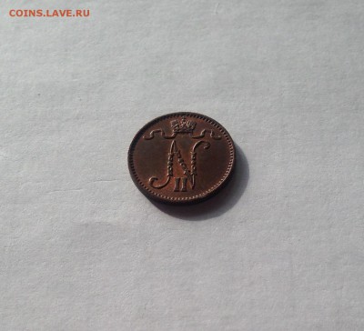 1 пенни Русская Финляндия 1914г., UNC , до 29.04.19г. - 1p14-5