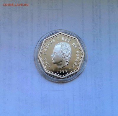 1500 песет 1999 Испания. Милениум. Парусник. Серебро. Proof. - IMG_20190413_111614
