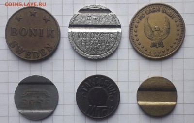 Микс жетоны 6 штук до 30-04-2019 до 22-00 по Москве - Жетоны Р