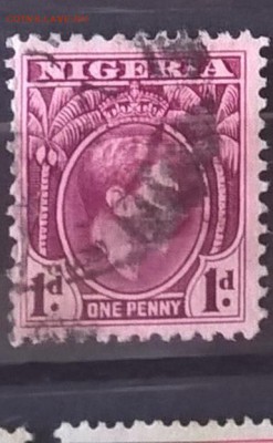 Колонии Нигерия 1938 1м 1д до 28 04 - 23