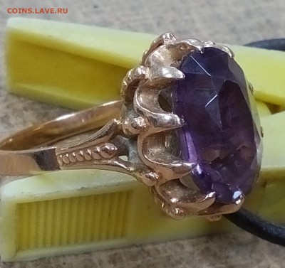 из СССР красивое золотое кольцо с александритом ФИКС - IMG_20190404_162001