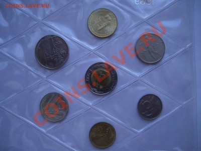 Набор монет Италии 1989 Unc, запайка. - CIMG0118.JPG