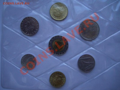 Набор монет Италии 1989 Unc, запайка. - CIMG0115.JPG