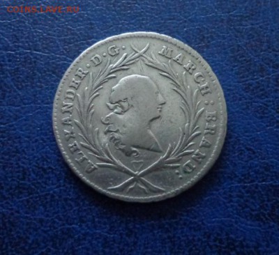 Бранденбург - Ансбах 20 крейцеров 1764. Оценка. - DSC00486 (2).JPG