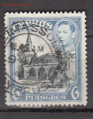 Колонии Кипр 1938 1м 6п до 28 04 - 558