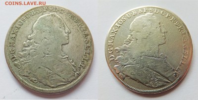 Бавария талер 1754-55 вопрос по штемпелю - бавария2