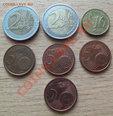 Монеты евро 7 шт до 27.06.11 в 22.00 - 101_0738