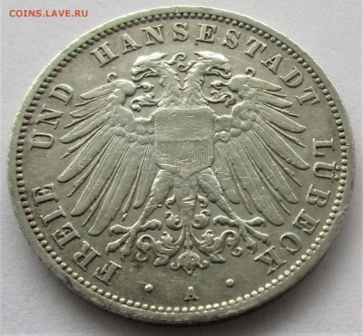 ЛЮБЕК 3 марки 1910. Оценка. - 024.JPG