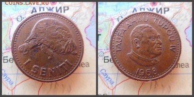 Тонга 2 сенити, 1968 - 1