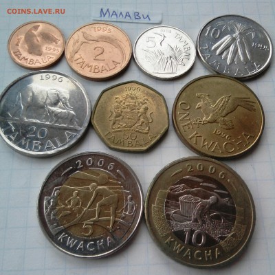 Монеты Самоли , Эфиопии, Малави и др. - _20190427_105153.JPG