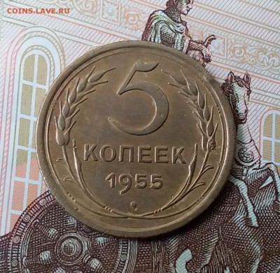5 копеек 1955. До 29.04.19 в 22.00 - 20190427_121720
