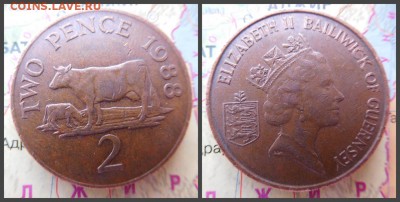 Гернси 2 пенса, 1988 - 17