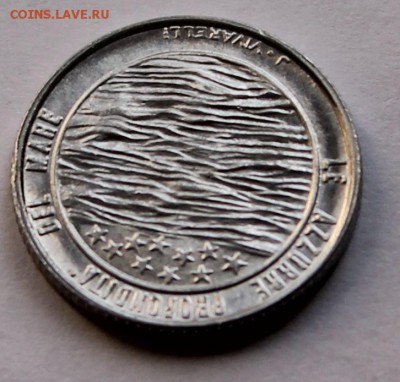 Сан Марино 2 лиры 1977, тираж - 180 000 - UNC - 4