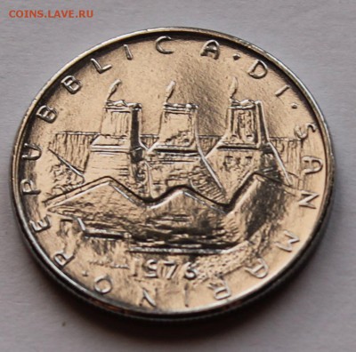 Сан-Марино 50 лир 1976. ТИРАЖ - 195 000 - UNC - 12