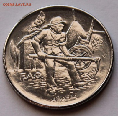 Сан Марино 100 лир 1978. ТИРАЖ - 875 000. Землепашец - UNC - 4