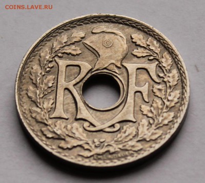 Франция 10 сантим 1918. UNC - 8
