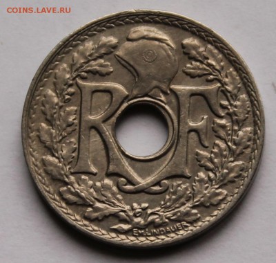 Франция 10 сантим 1918. UNC - 3