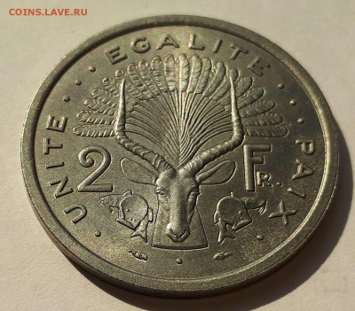 Джибути 2 франка 1977 UNC - 2