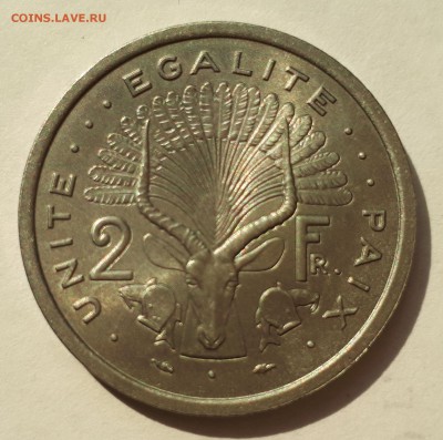 Джибути 2 франка 1977 UNC - 1
