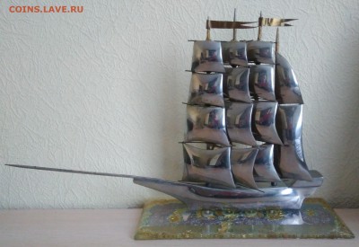 Модель парусника. Нержавеющая сталь. - IMG_20190428_141105