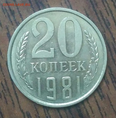 20 копеек 1981. МЕШКОВЫЕ. До 29.04.19. 22-00 Мск. - IMG_20190428_143241