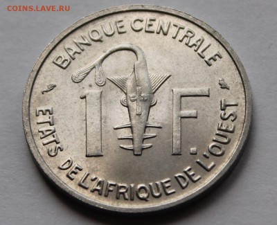 Западные Африканские штаты 1 франк 1964. UNC - 8
