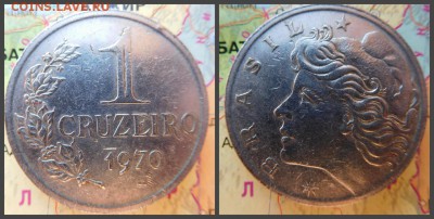 Бразилия 1 крузейро, 1970 - 6