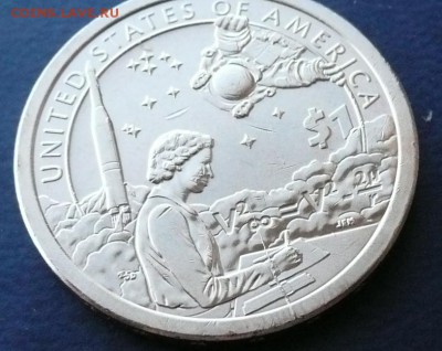 1 доллар США 2019 Сакагавея - раскол - P1090014.JPG