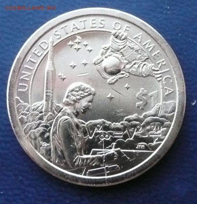 1 доллар США 2019 Сакагавея - раскол - P1090013.JPG