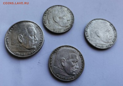 Герм 3 рейх 2 марки 37+39+39 и 5 марок 38 до 05.05 - IMG_20190429_163749