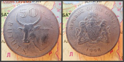 Гамбия 50 бутутов, 1998 - 7