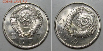 10 копеек 1957 (яркий штемпельный UNC) - до 2.05.2019 в 23-0 - 10kop1957-UNC-r