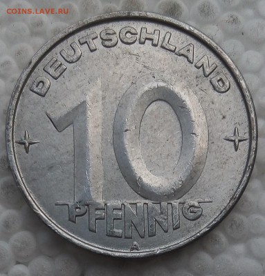 ГДР 10 пфеннигов 1952 до 05.05.19 - 7