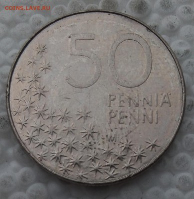 Финляндия 50 пенни 1993 до 05.05.19 - 3