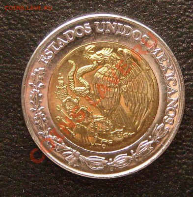 Мексика, биметалл - Мексика 5 песо 2006 2