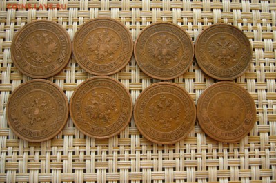 2 копейки ассорти 8 шт - 1899-1913 - 04-05-19 - 23-10 - P2120255.JPG