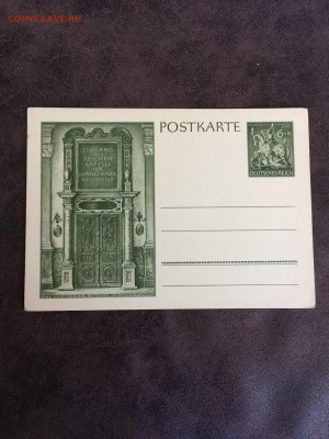 Германия 3 рейх, почтовая карточка2 чистая, до 7.05 - IMG_1201.JPG