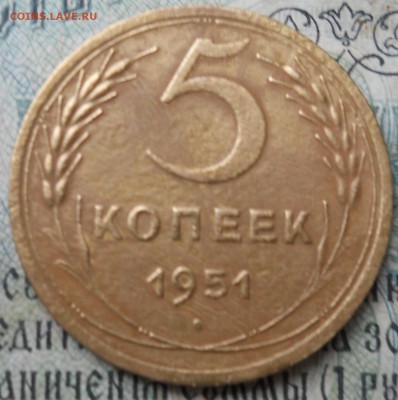 5 копеек 1951года Оценка для продажи - DSCN6890.JPG