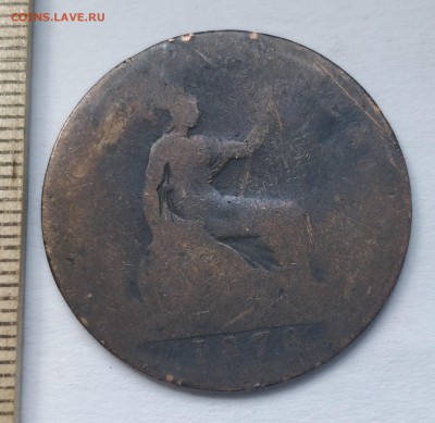 Старая Англия: Виктория 1 пенни 1878 до 5.05.19 - IMG_20190503_130710