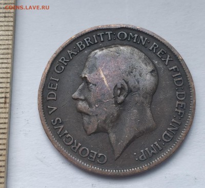 Старая Англия: Георг V 1 пенни 1917 до 5.05.19 - IMG_20190503_130803
