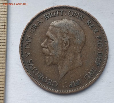 Старая Англия: Георг V 1 пенни 1930 до 5.05.19 - IMG_20190503_130904