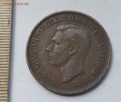Старая Англия: Георг V 1 пенни 1937 до 5.05.19 - IMG_20190503_130934