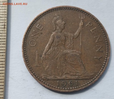 Старая Англия: Елизавета II 1 пенни 1961 до 5.05.19 - IMG_20190503_131035