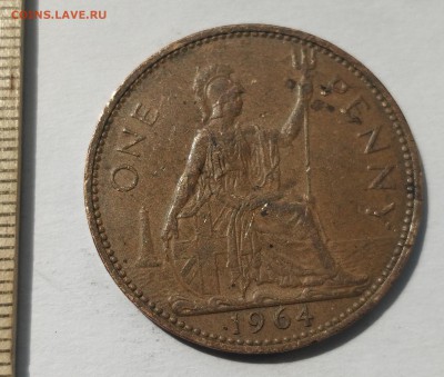 Старая Англия: Елизавета II 1 пенни 1964 до 5.05.19 - IMG_20190503_131058