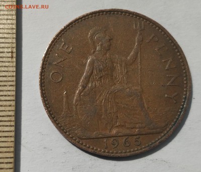 Старая Англия: Елизавета II 1 пенни 1965 до 5.05.19 - IMG_20190503_131123