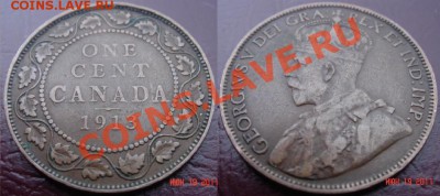 1 цент (большой) 1913 - Канада - до 28.06.11 (22-00) - 1913.JPG